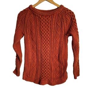 L.L. Bean Signature Cotton Fisherman Tunic Sweater